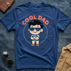Anime Cool Dad Black T-Shirt