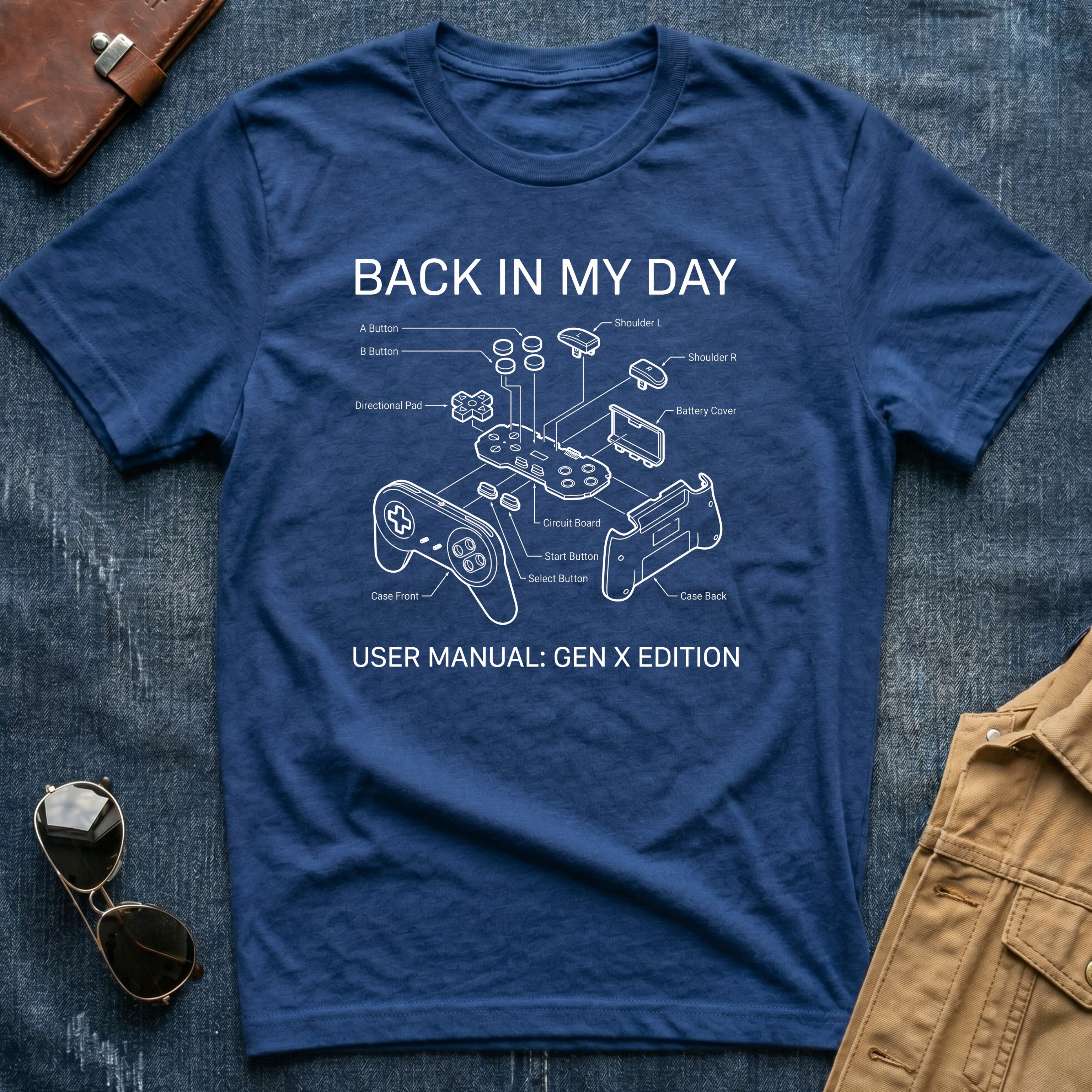 Back In My Day User Manual T Shirt
