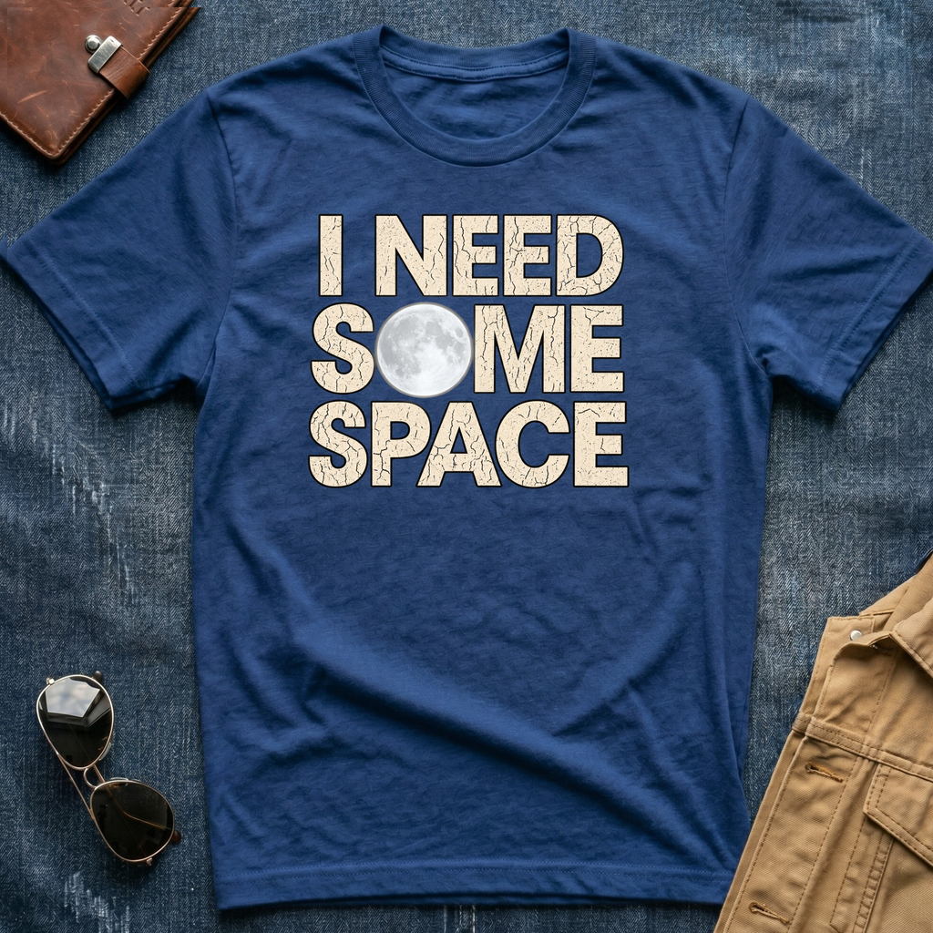 I Need Some Space Full Moon T‑Shirt