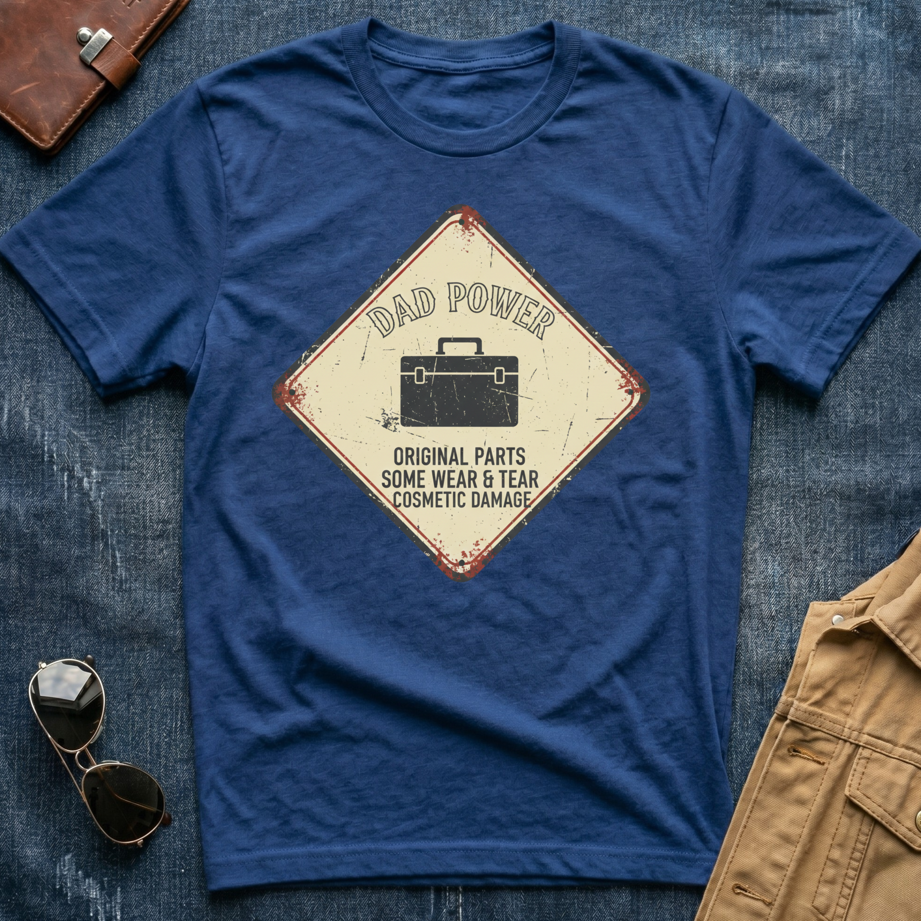 Dad Power Original Parts T Shirt