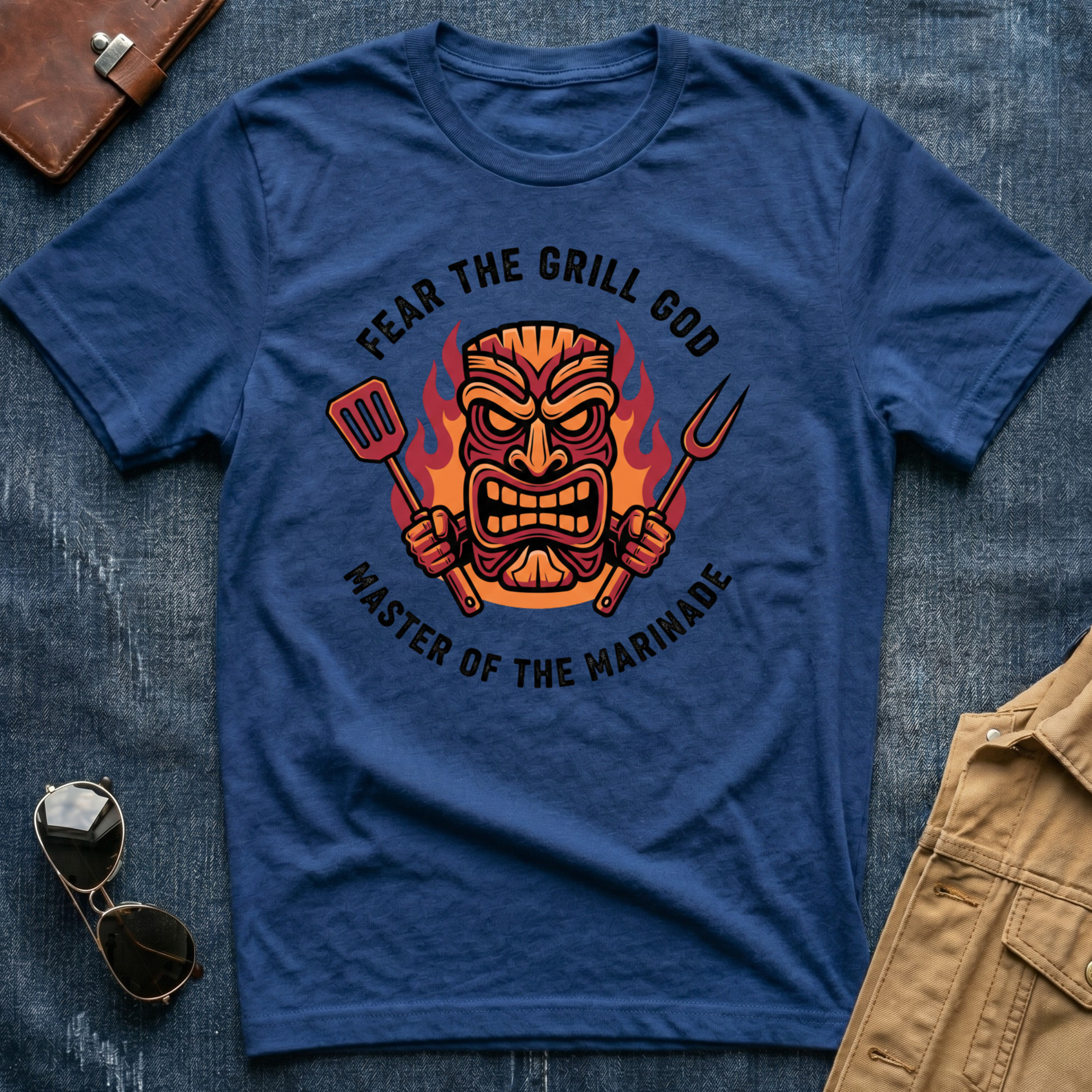 Fear the Grill God T Shirt
