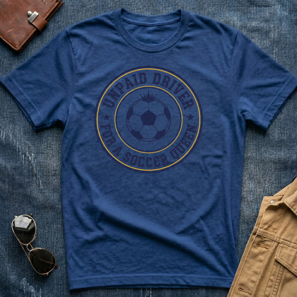 Unpaid Driver For A Soccer Queen T-Shirt