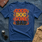 Good Dog Gone Bad Print T-Shirt