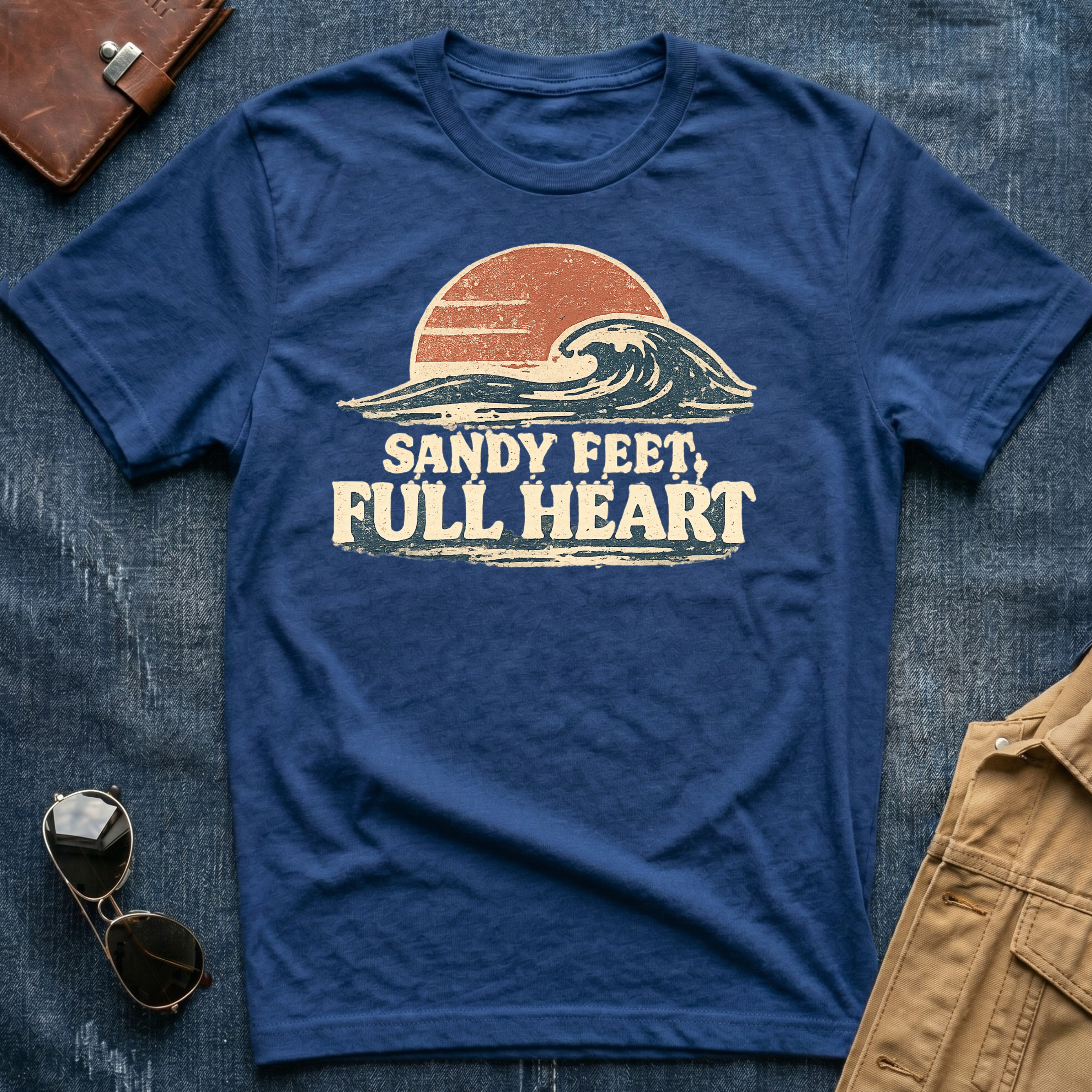 Sandy Feet Full Heart T-Shirt