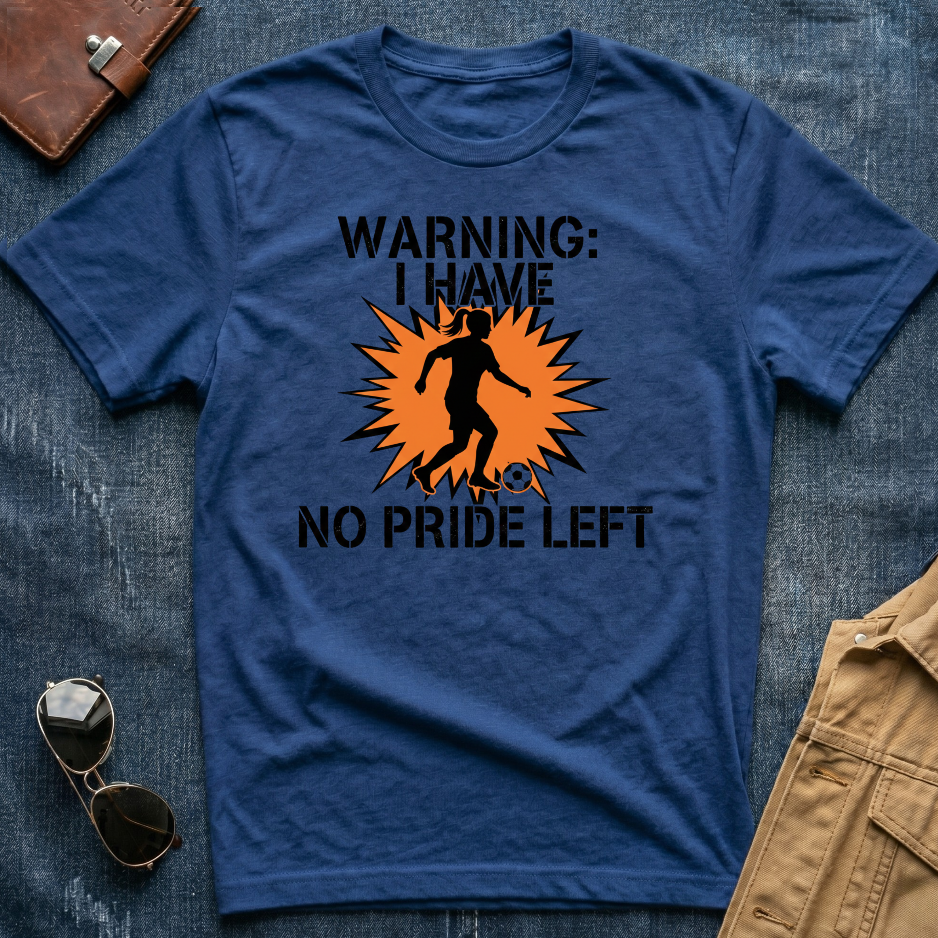 Warning: I Have No Pride Left t shirt
