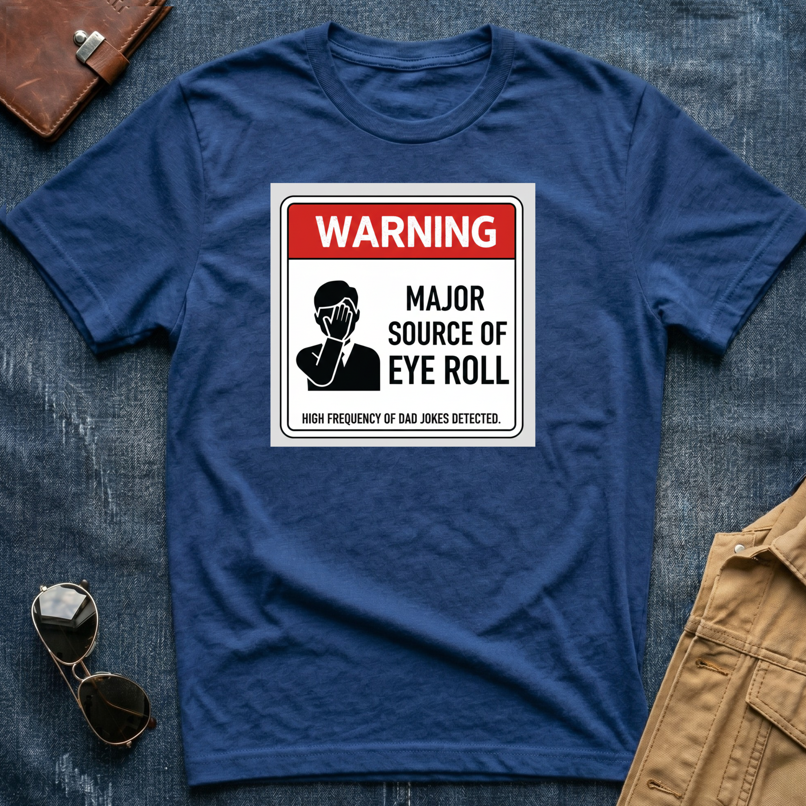 Warning: Major Source of Eye Roll T-Shirt