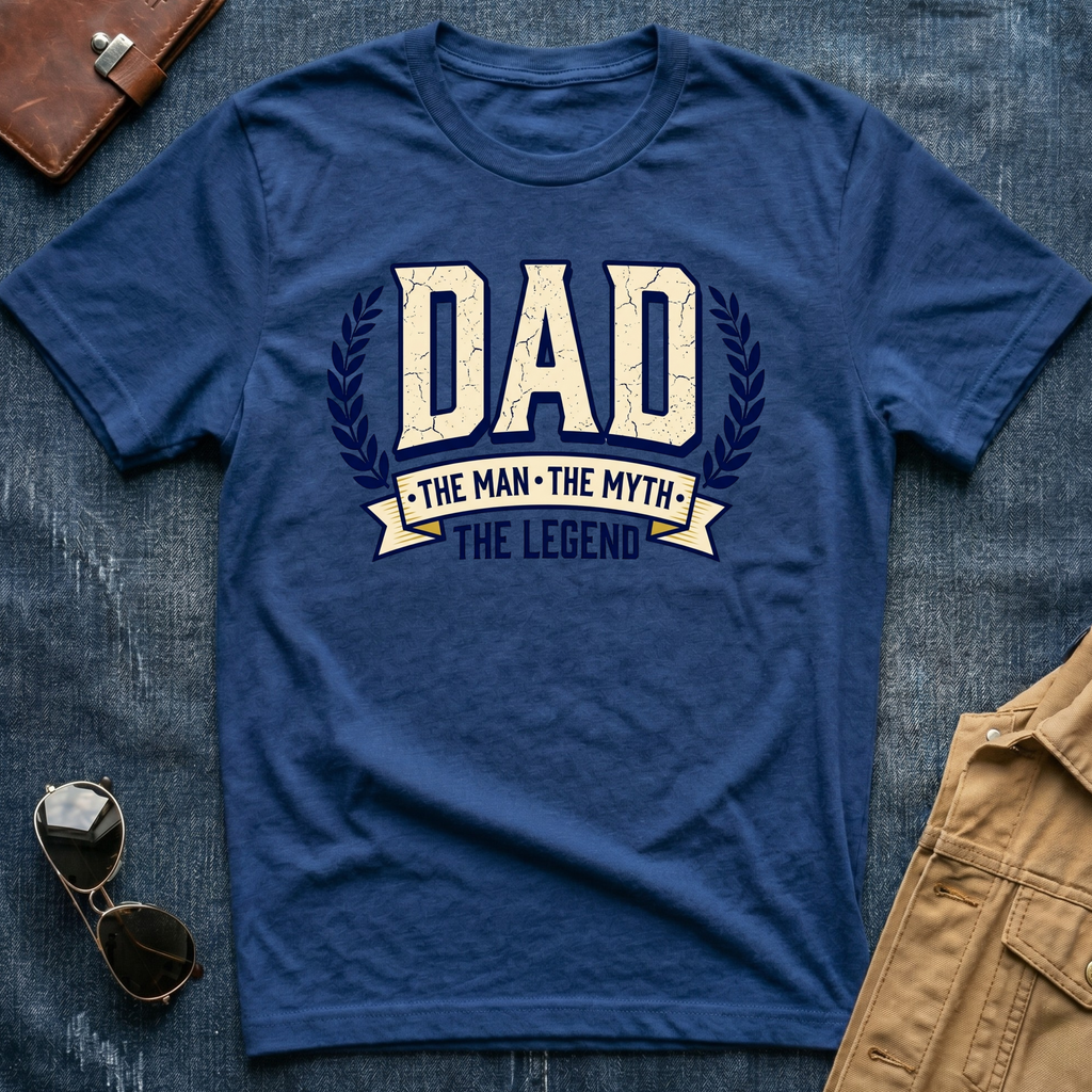 Dad The Man The Myth The Legend T Shirt