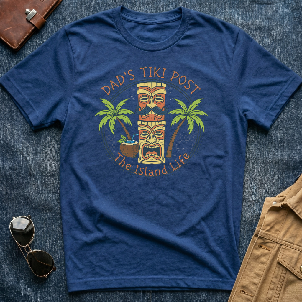 Dad's Tiki Post T Shirt