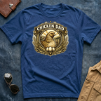 Chicken Dad Brown T-Shirt