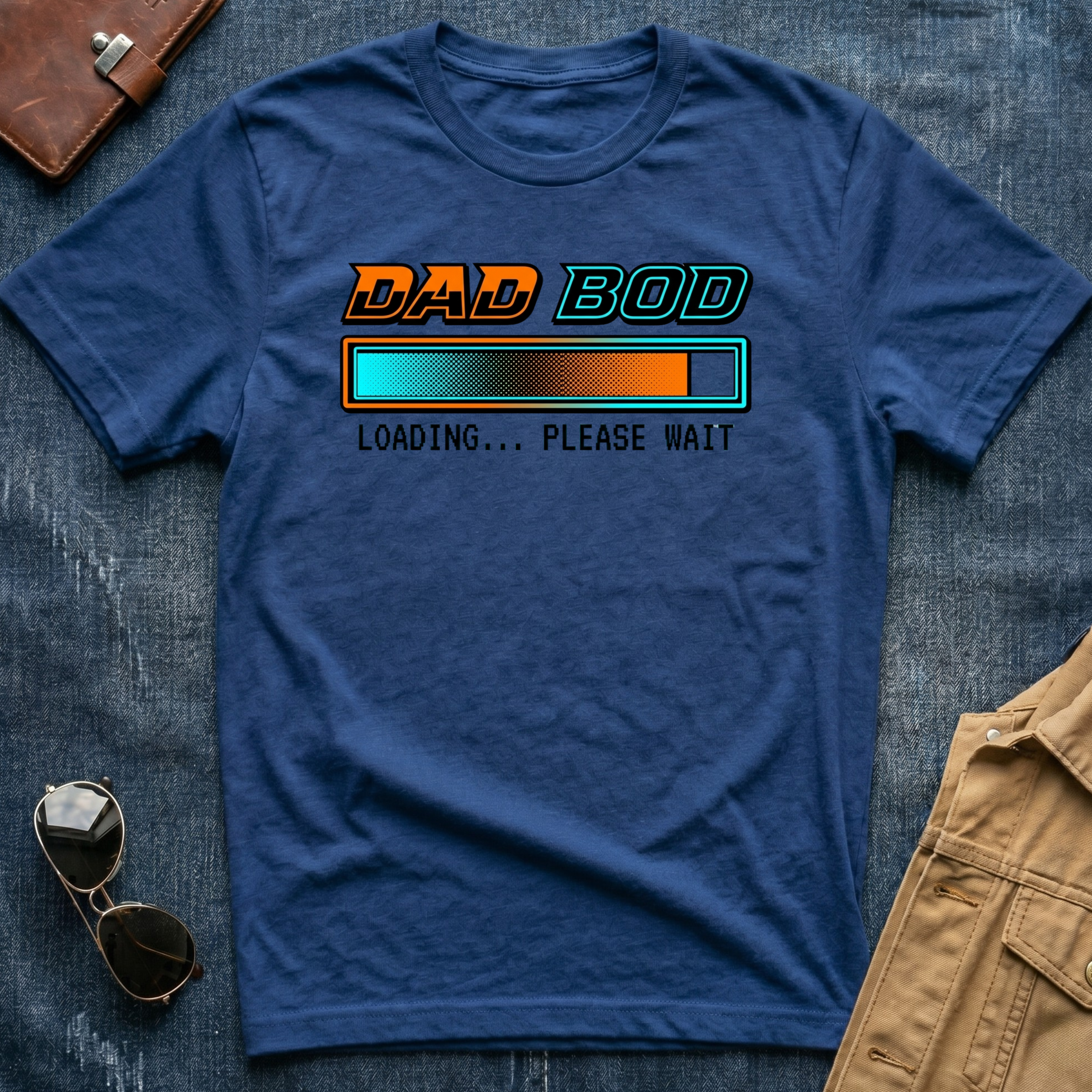 Dad Bod Loading Please Wait T-Shirt