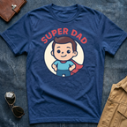 Anime Super Dad Brown T-Shirt