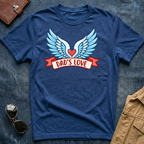 Dad’s Love Winged Heart T-Shirt