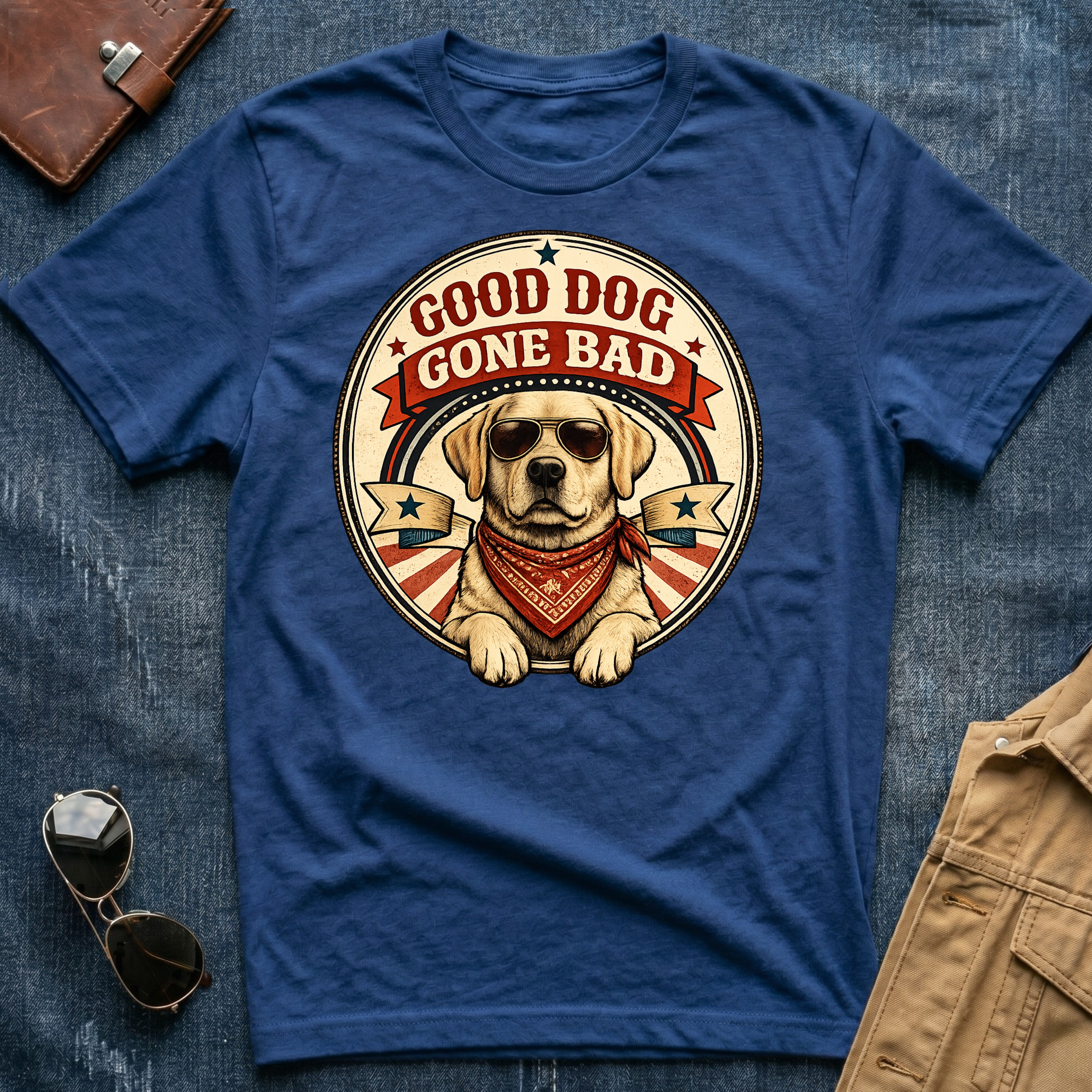 Good Dog Gone Bad Lab T Shirt