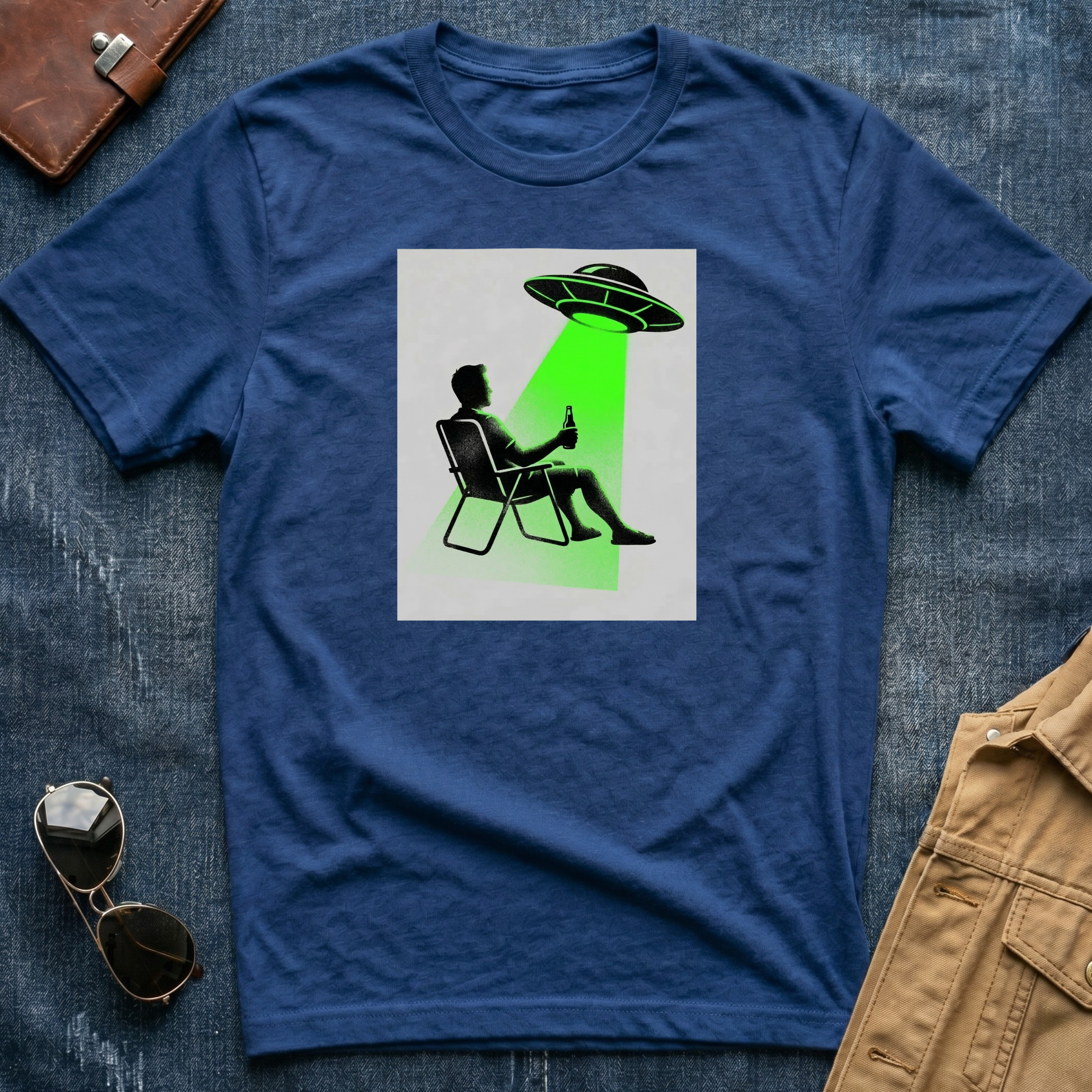 Spaceship Dad T Shirt