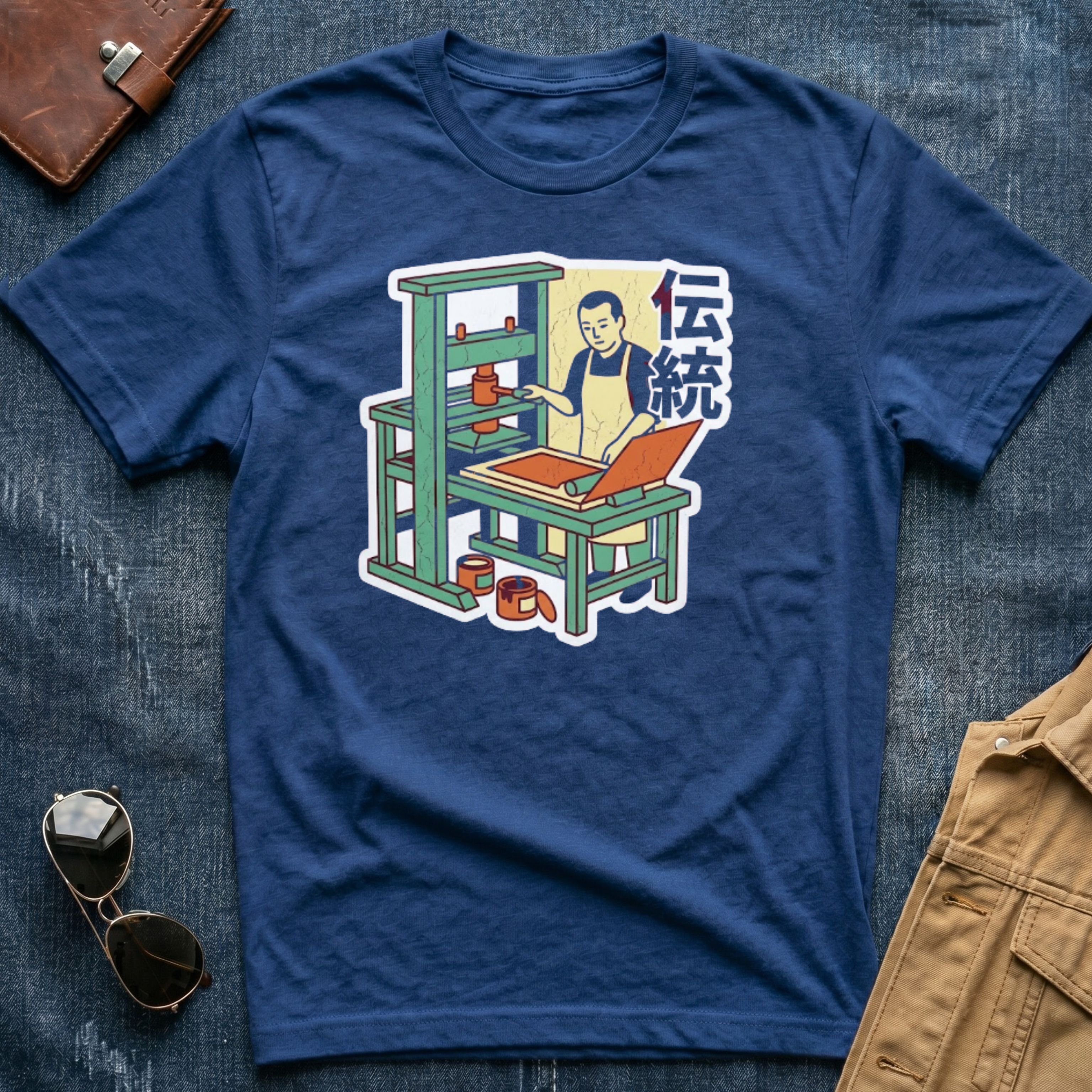 Printing Press (Tradition) T Shirt
