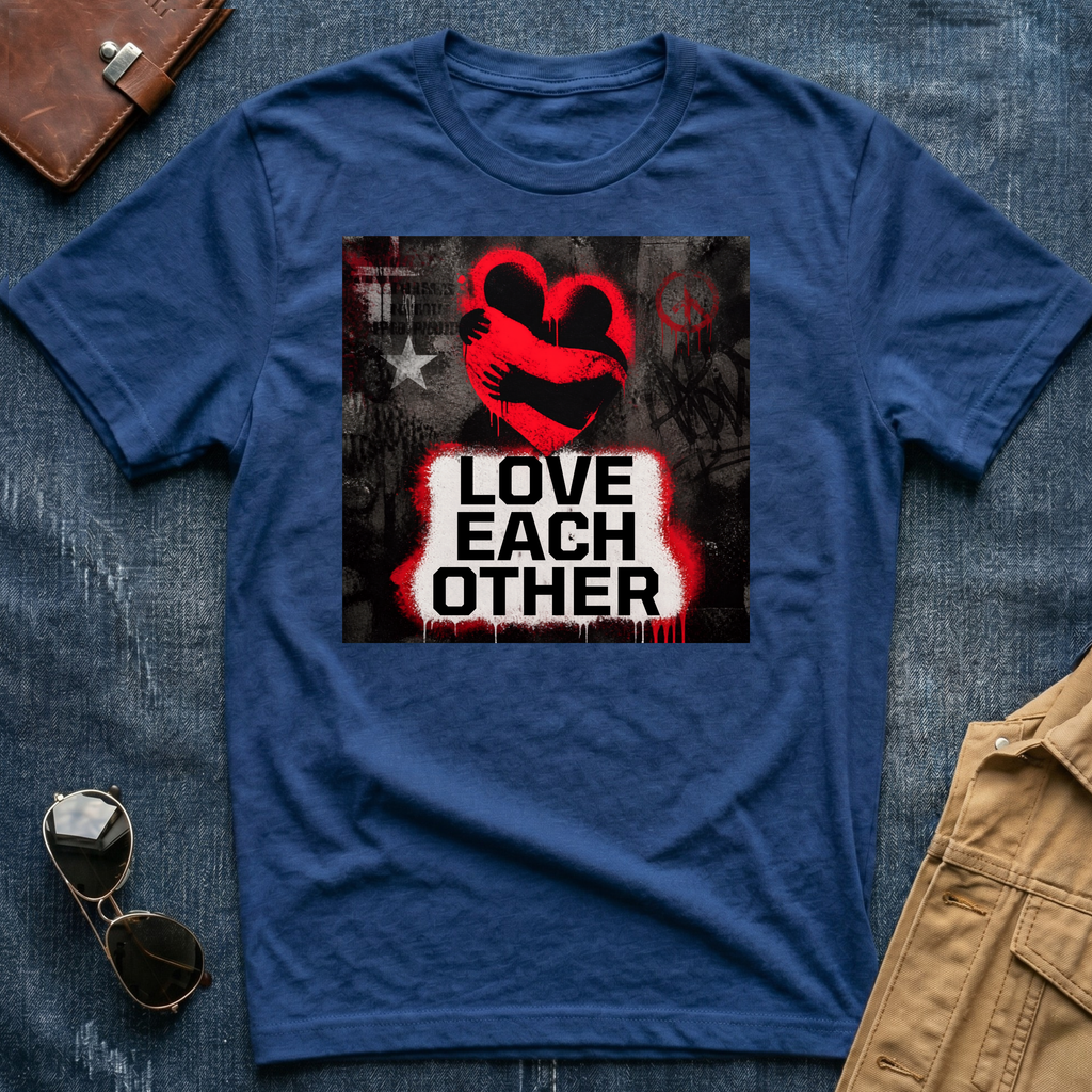 Love Each Other Heart T-Shirt
