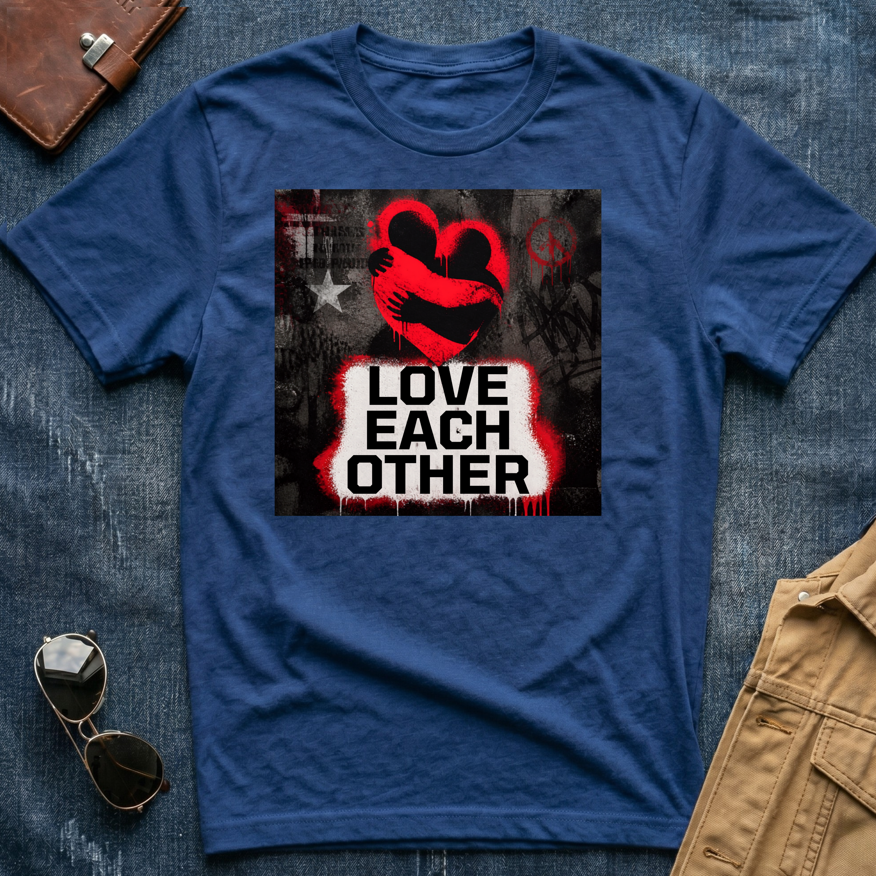 Love Each Other Heart T-Shirt