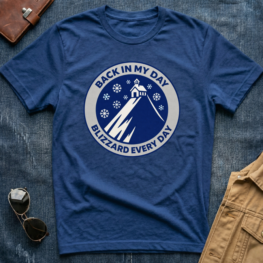 Back In My Day Blizzard Every Day T-Shirt