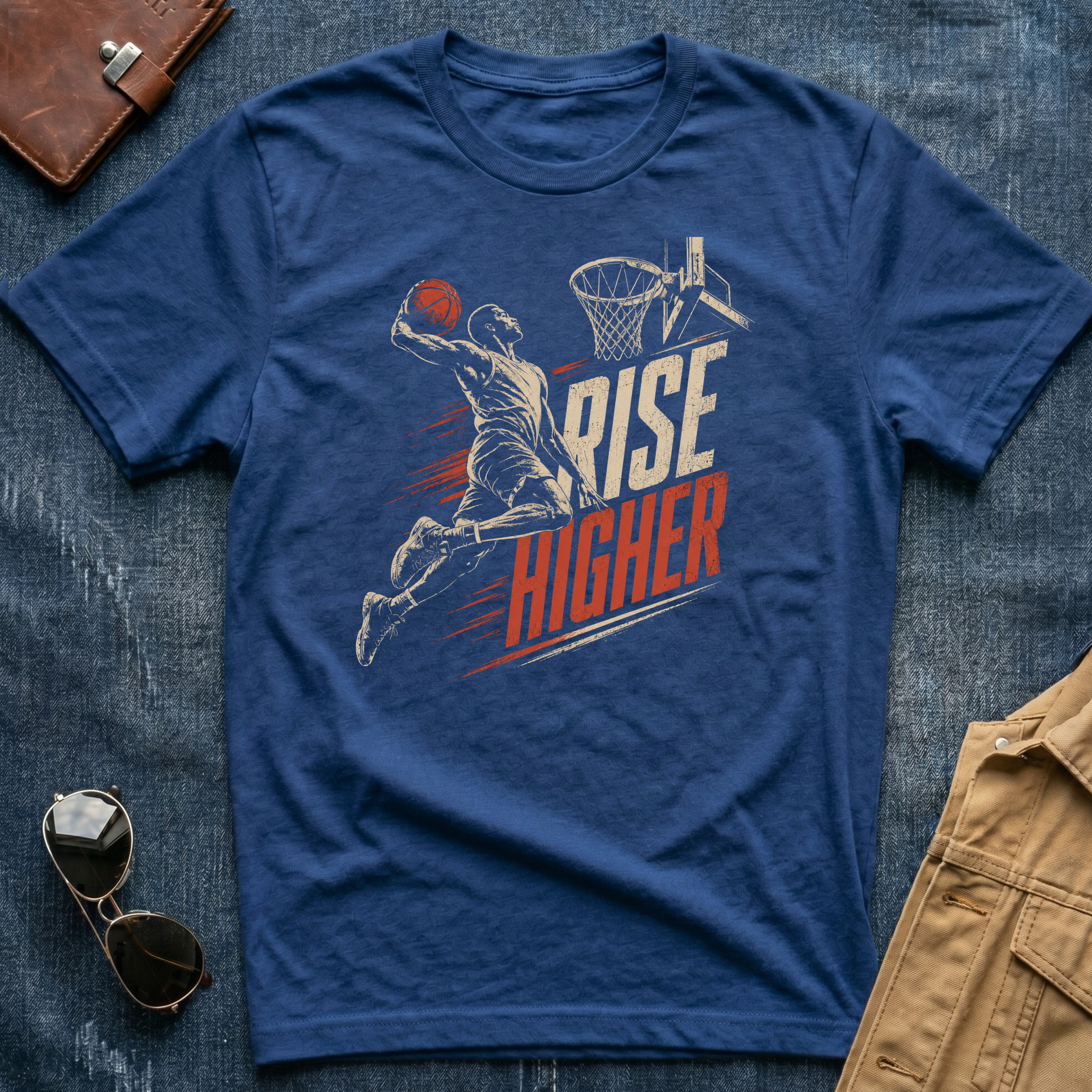 Rise Higher Basketball T-Shirt