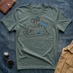 Glowing blue arcs T-Shirt