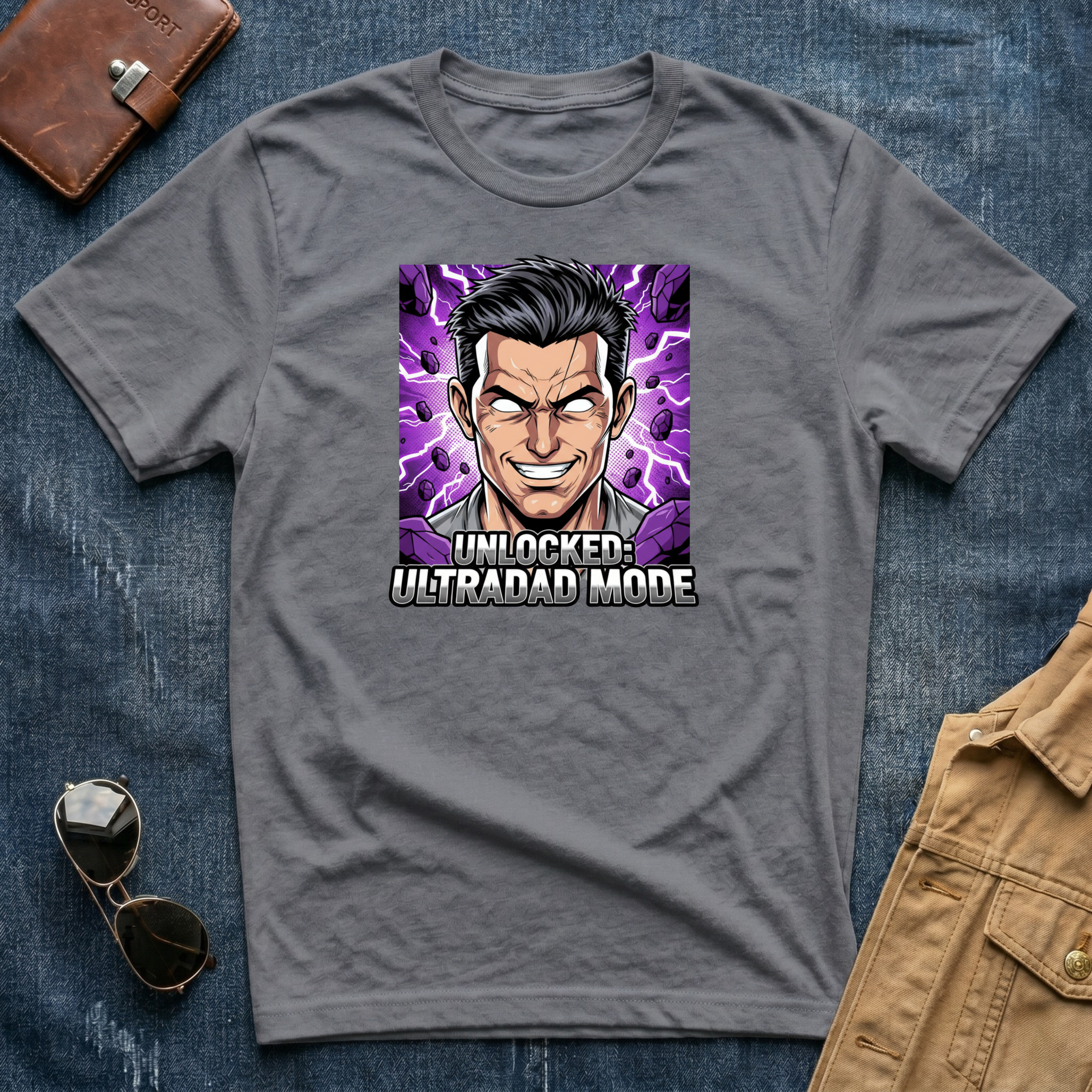 Anime Unlocked Ultradad Mode T-Shirt