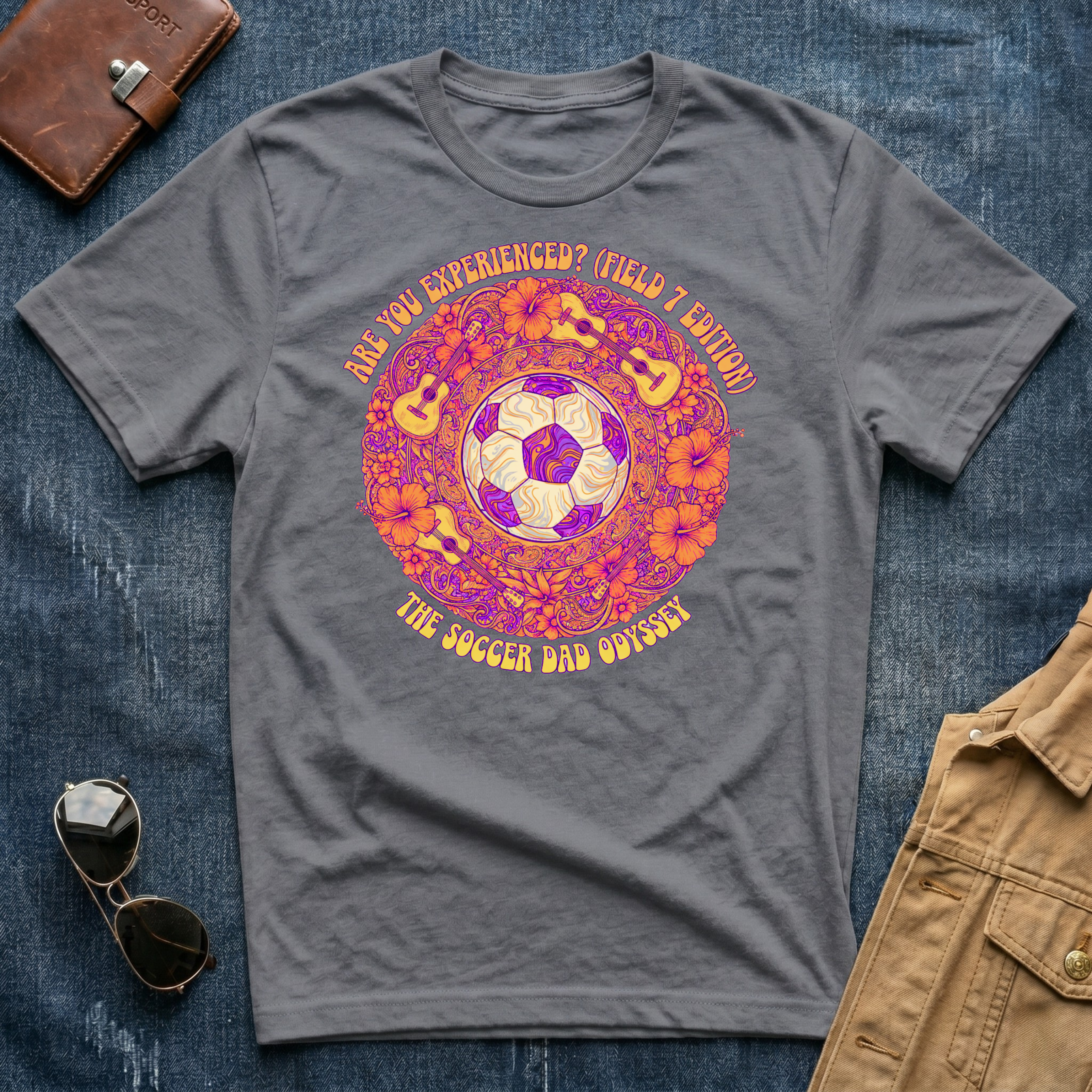 Are You Experienced The Soccer Odyssey T Shirt