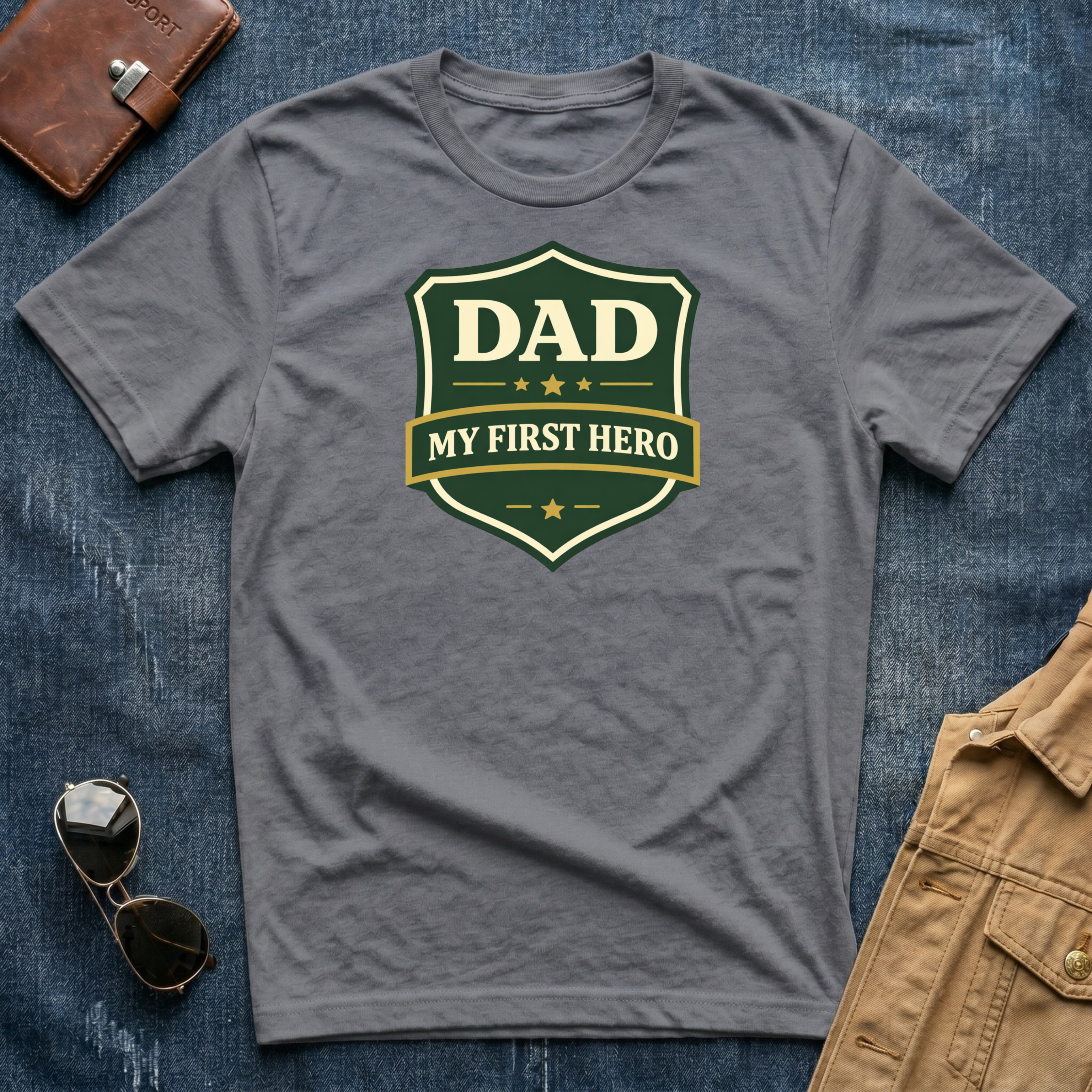 Dad My First Hero T-Shirt