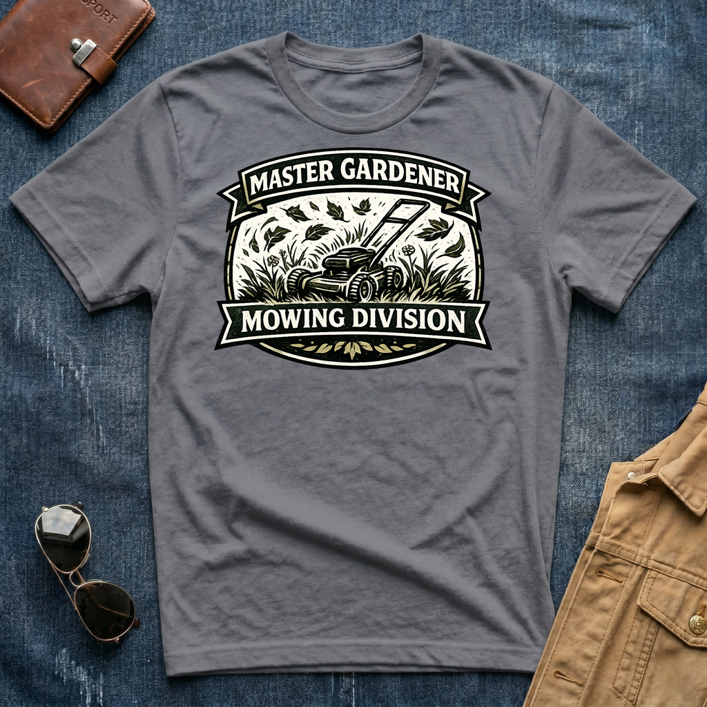 Master Gardener Mowing Division T-Shirt
