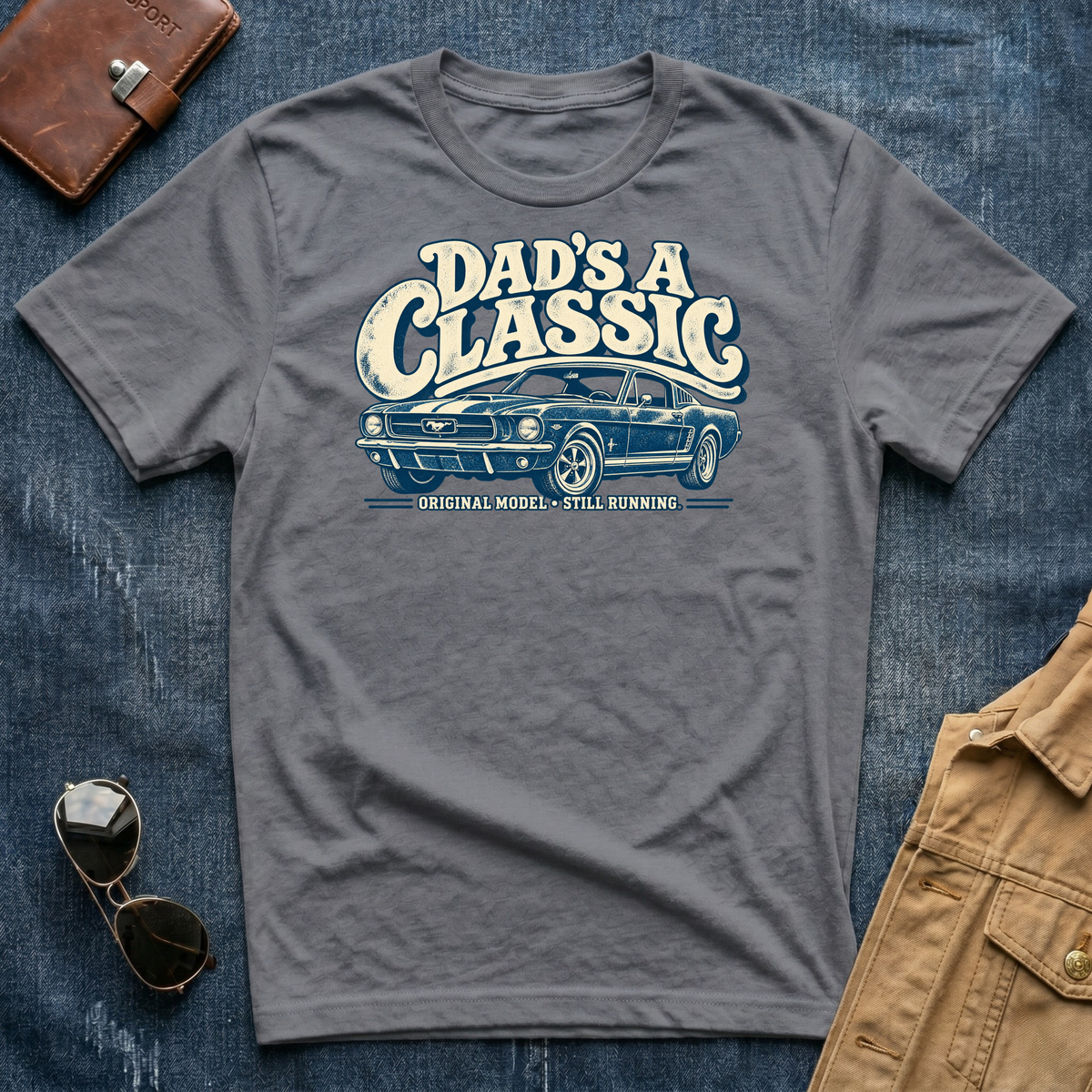 Dad’s a Classic Mustang T-Shirt