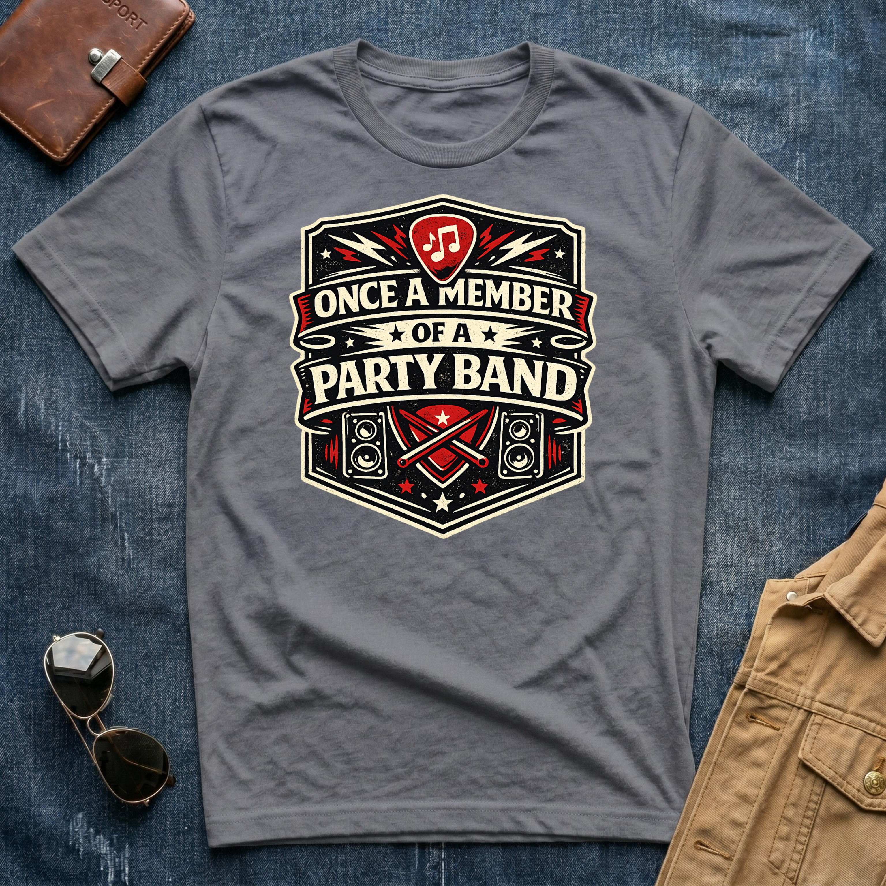 Once a Member of a Party Band T Shirt