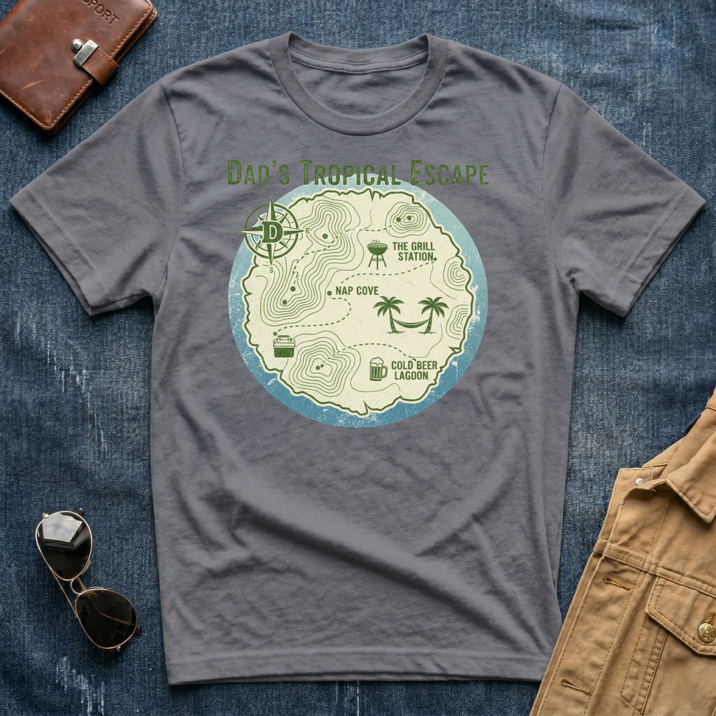 Dad's Tropical Escape T-Shirt