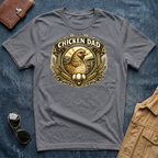 Chicken Dad Brown T-Shirt