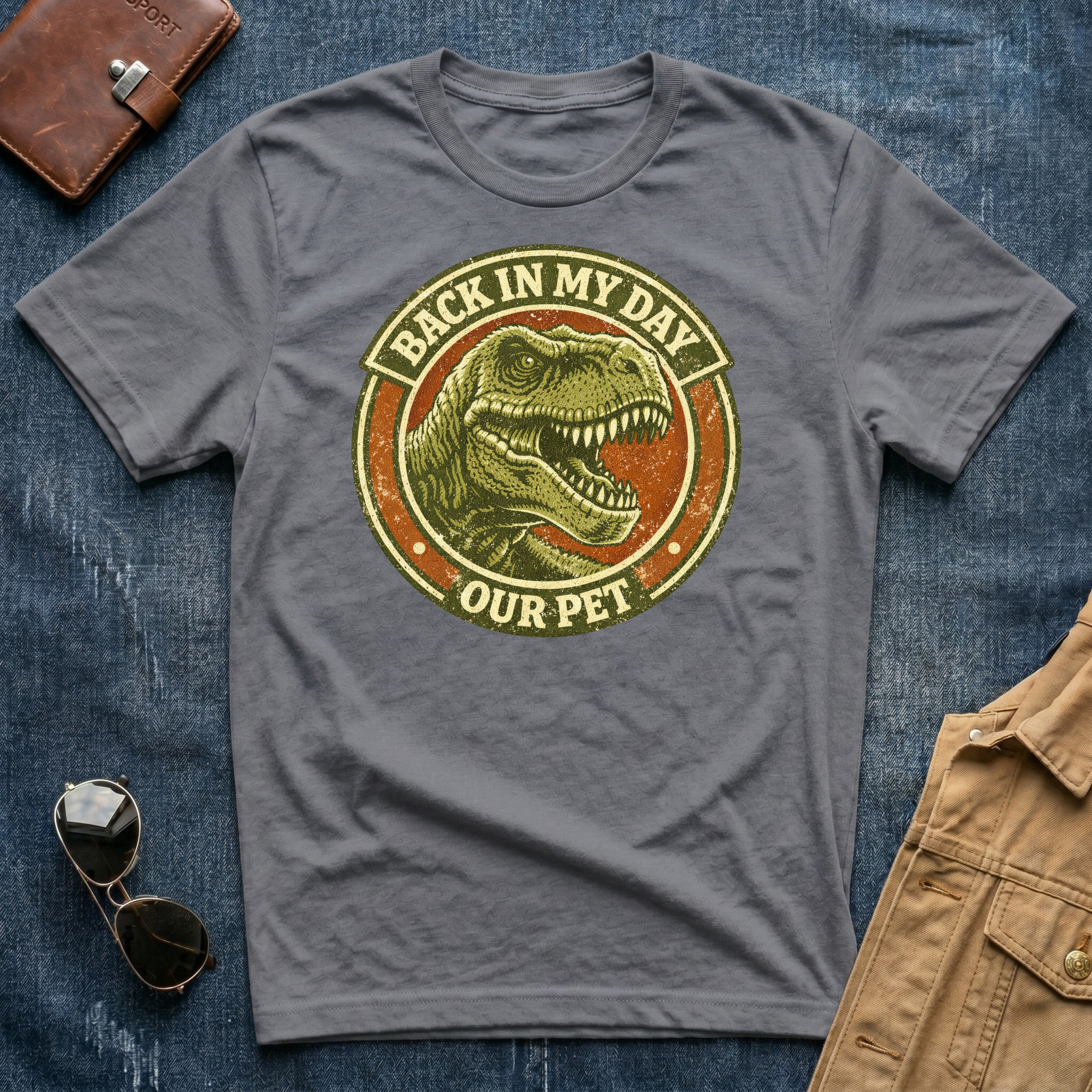 Back In My Day Our Pet T Shirt