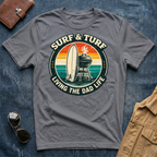 Surf & Turf Living the Dad Life T-Shirt