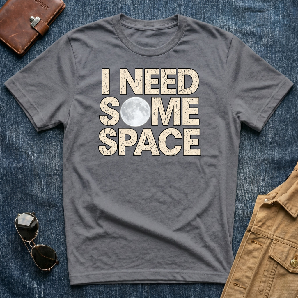 I Need Some Space Full Moon T‑Shirt