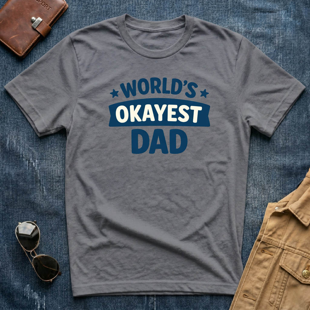 World's Okayest Dad T-Shirt