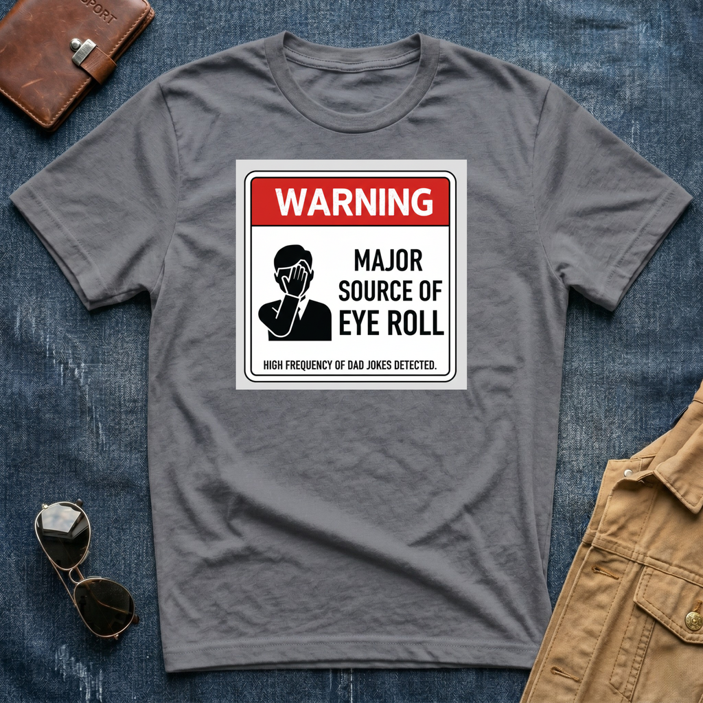 Warning: Major Source of Eye Roll T-Shirt