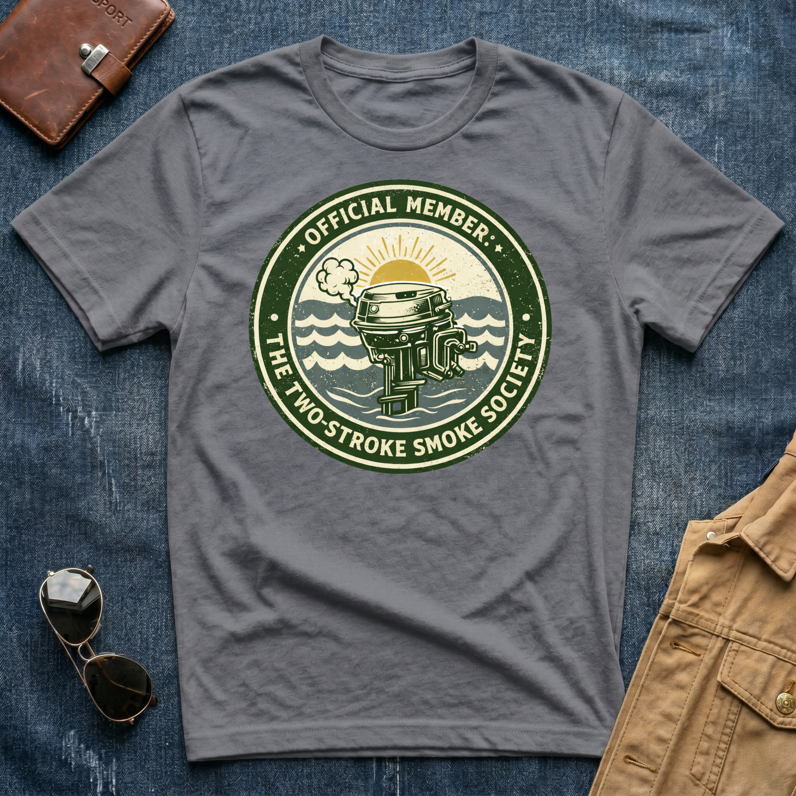 Two-Stroke Smoke Society T-Shirt