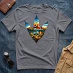 Chicken Foot Multicolor T Shirt