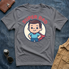 Anime Super Dad Brown T-Shirt