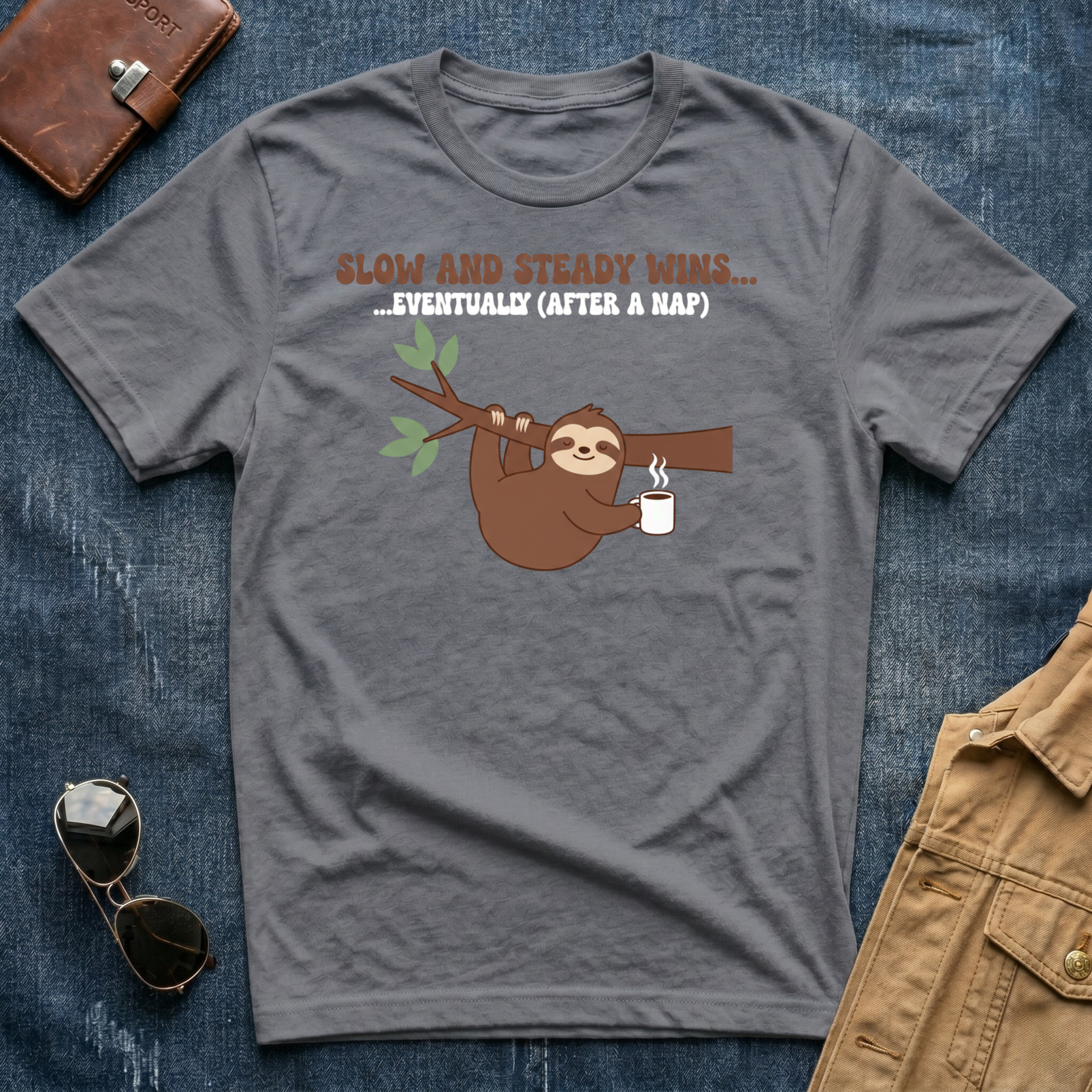 Slow and Steady Wins Eventually T Shirt