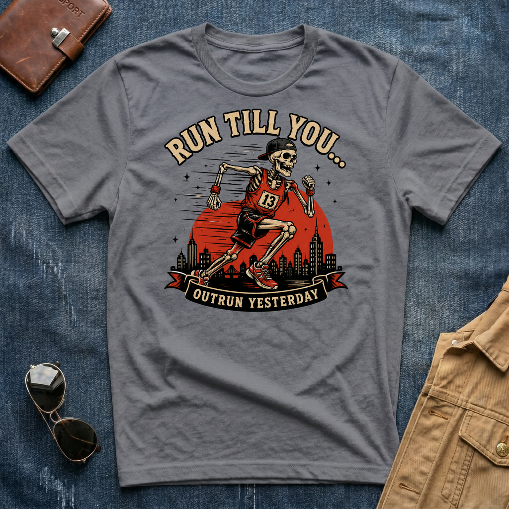 Run Till You Outrun Yesterday T‑Shirt