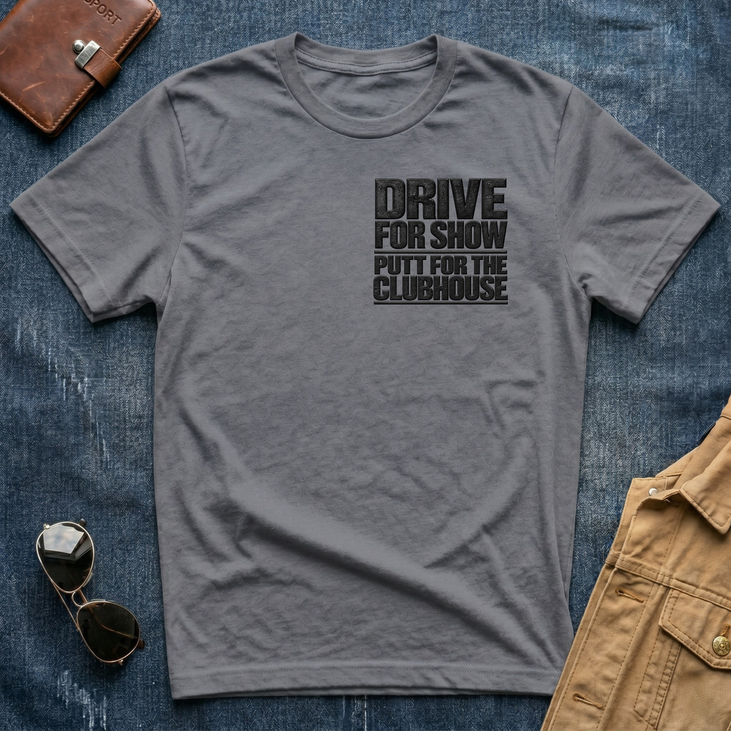 Drive For Show Putt For The Clubhouse T-Shirt