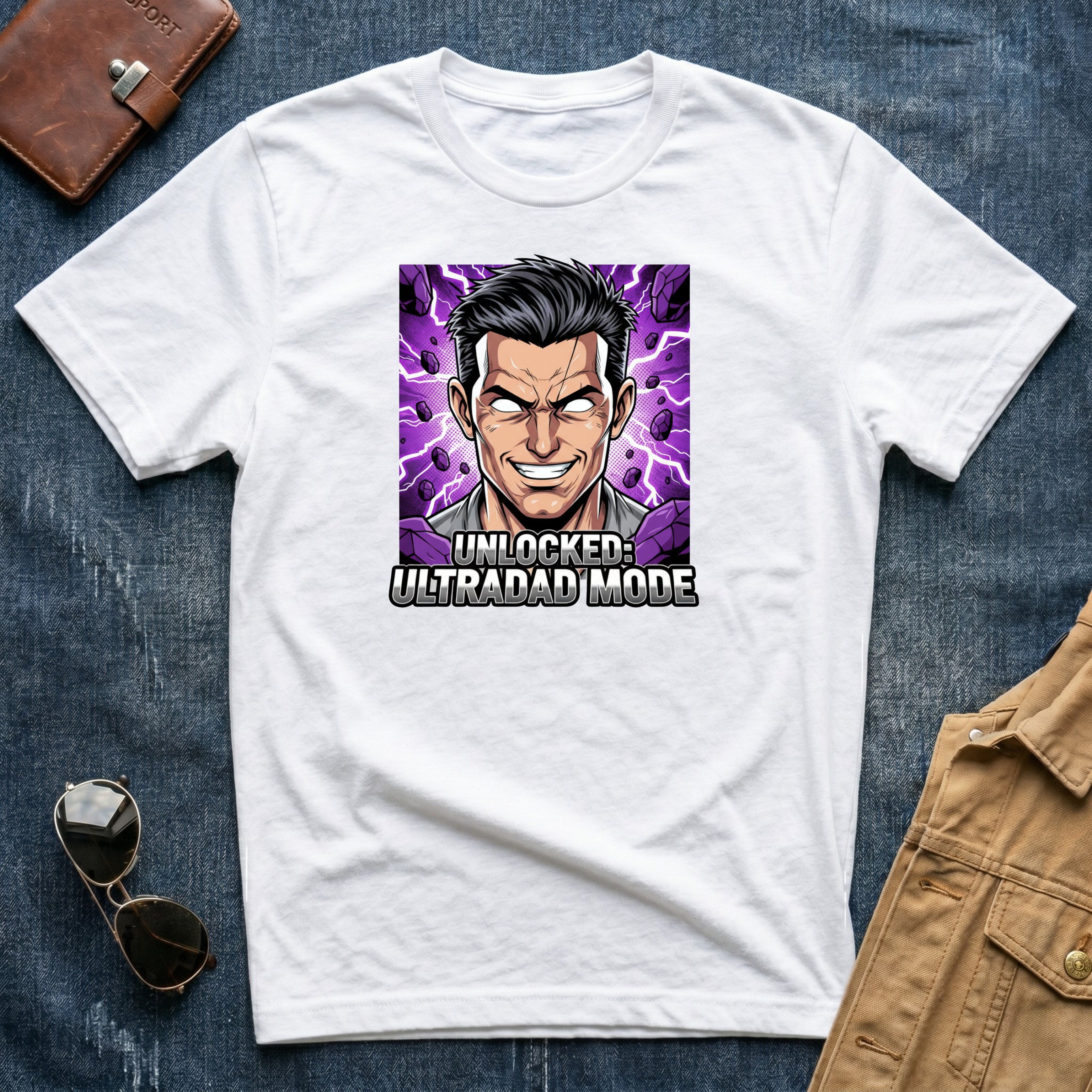Anime Unlocked Ultradad Mode T-Shirt