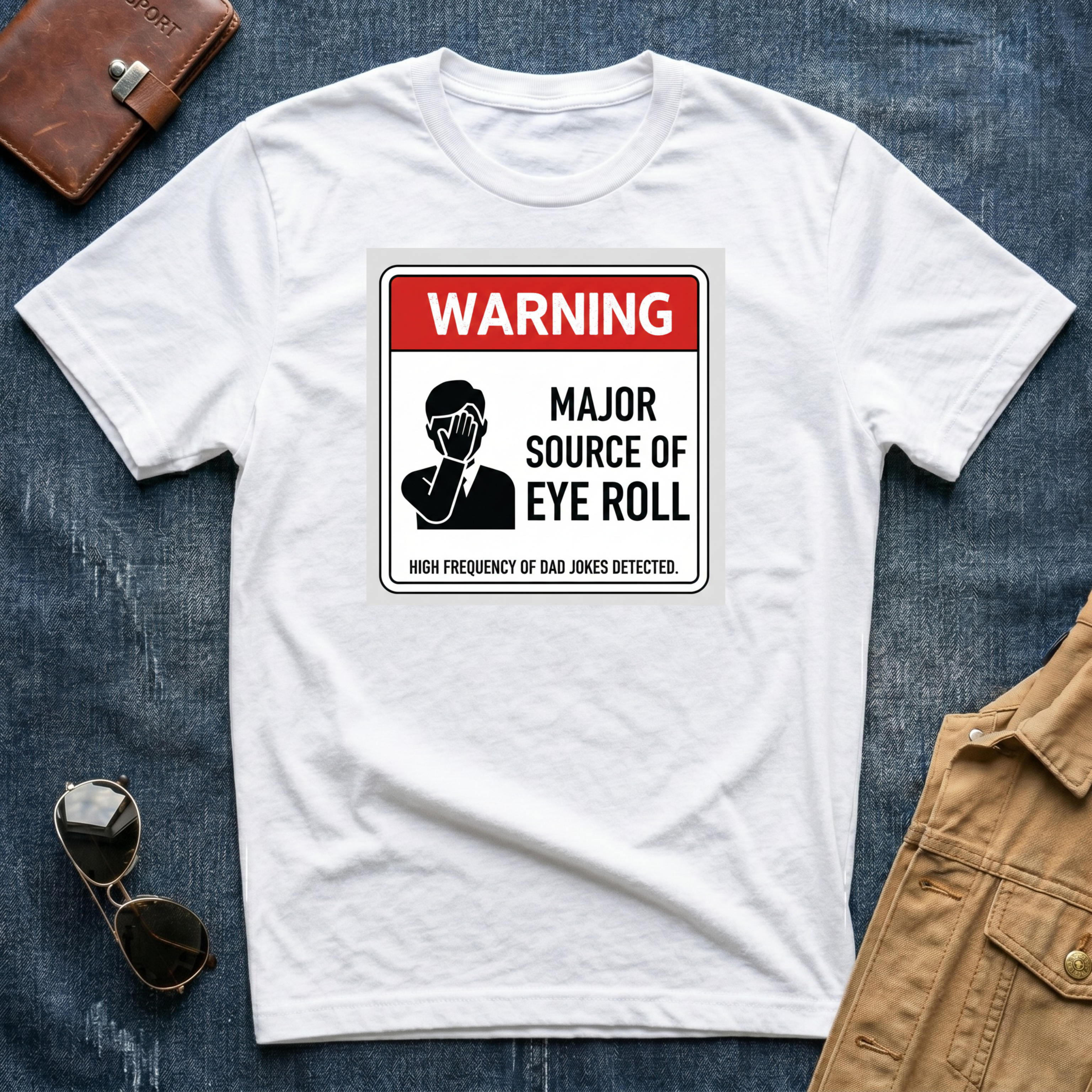 Warning: Major Source of Eye Roll T-Shirt