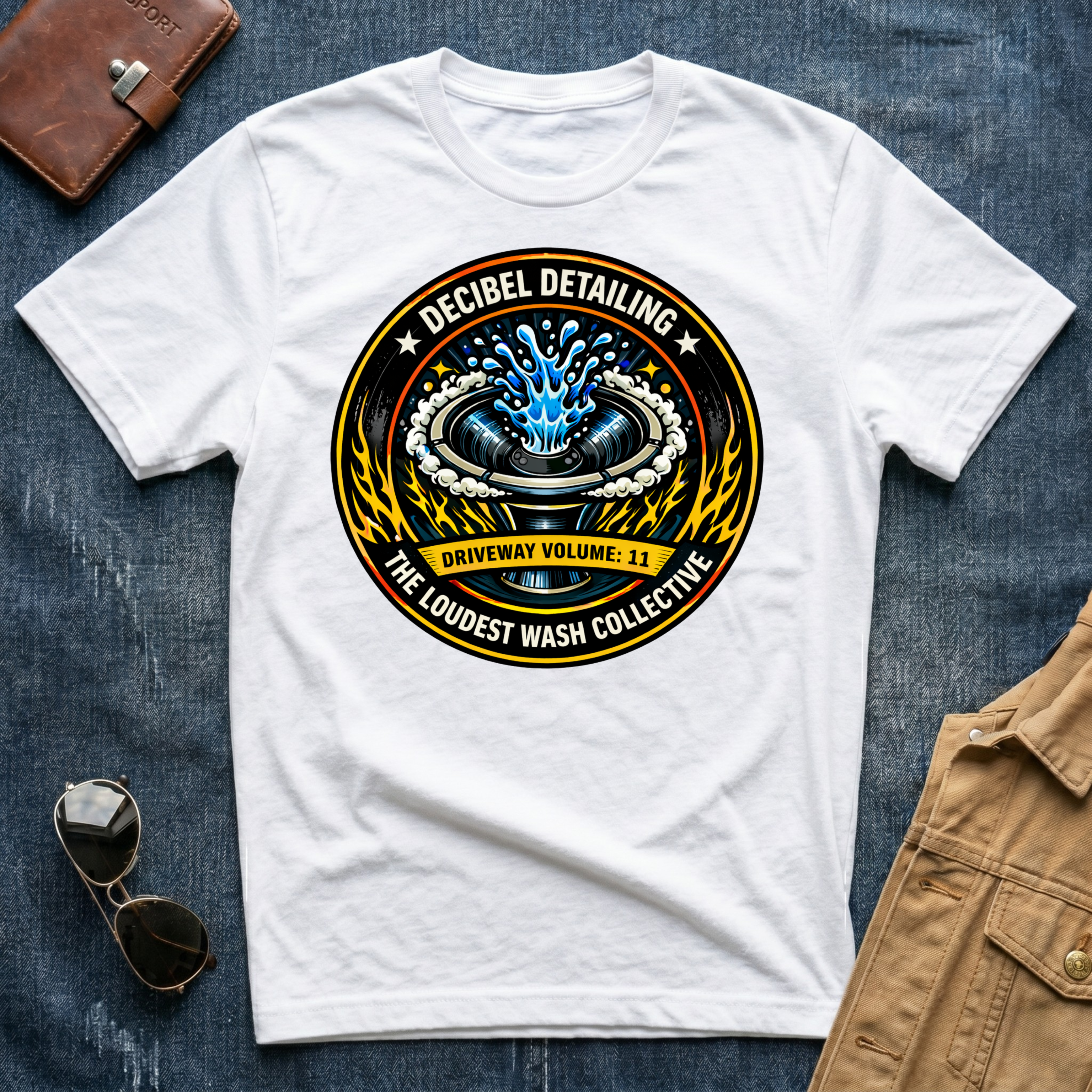 Decibel Detailing Loudest Wash Collective T-Shirt