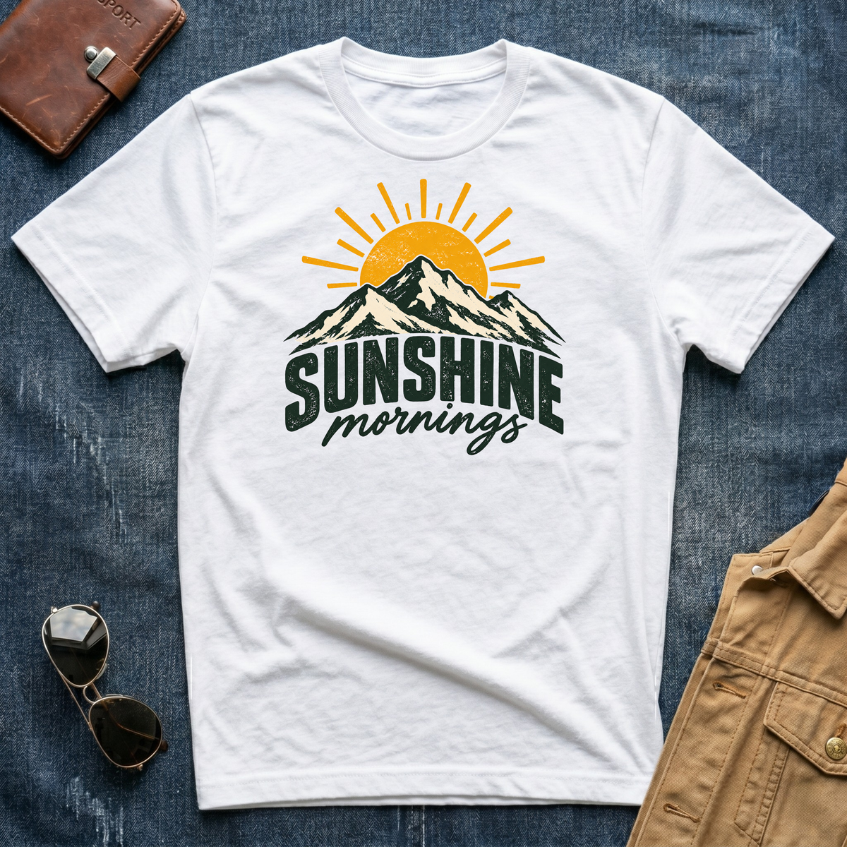 Sunshine Morning Hill T-Shirt