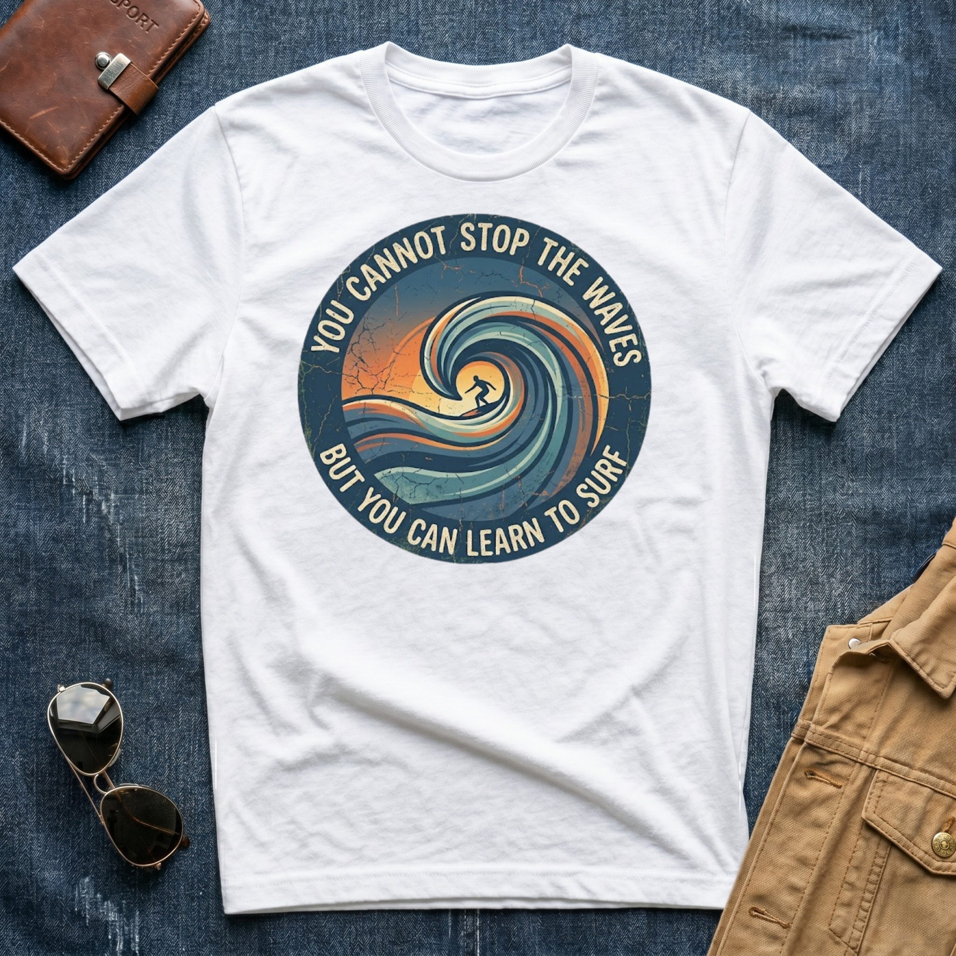 You Cannot Stop the Waves T Shirt