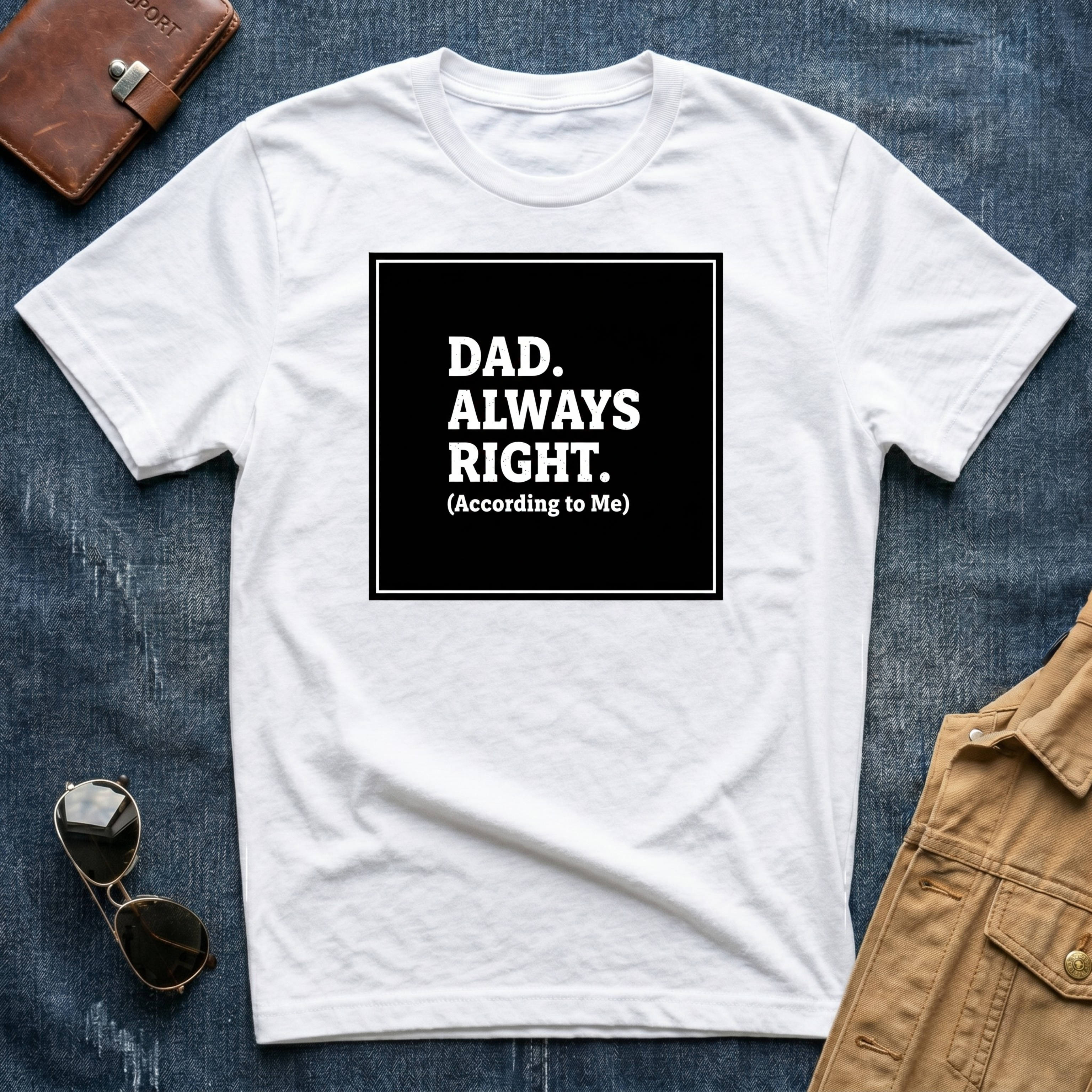 Dad Always Right T-Shirt