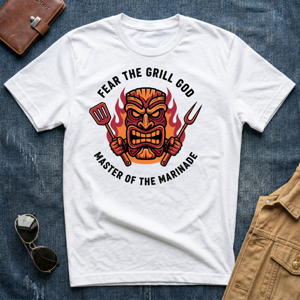 Fear the Grill God T Shirt